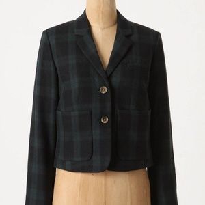 Anthropologie Kentfield Blazer by Cartonnier Sz 12